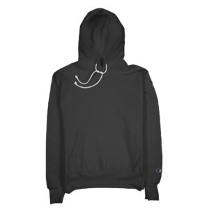 black champion hoodie s700